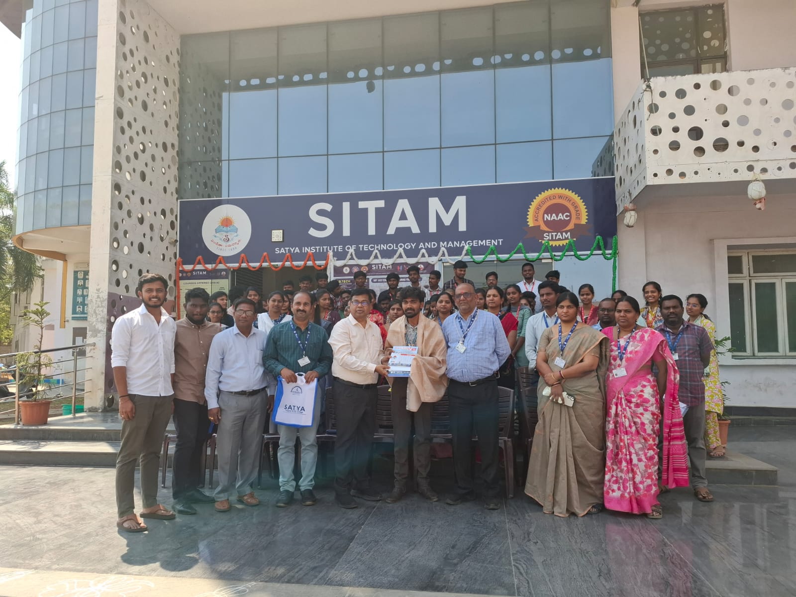 The Department of Electronics and Communication Engineering at SITAM organized a workshop on the “Role of AI in Electronics” to provide practical insights into integrating artificial intelligence.